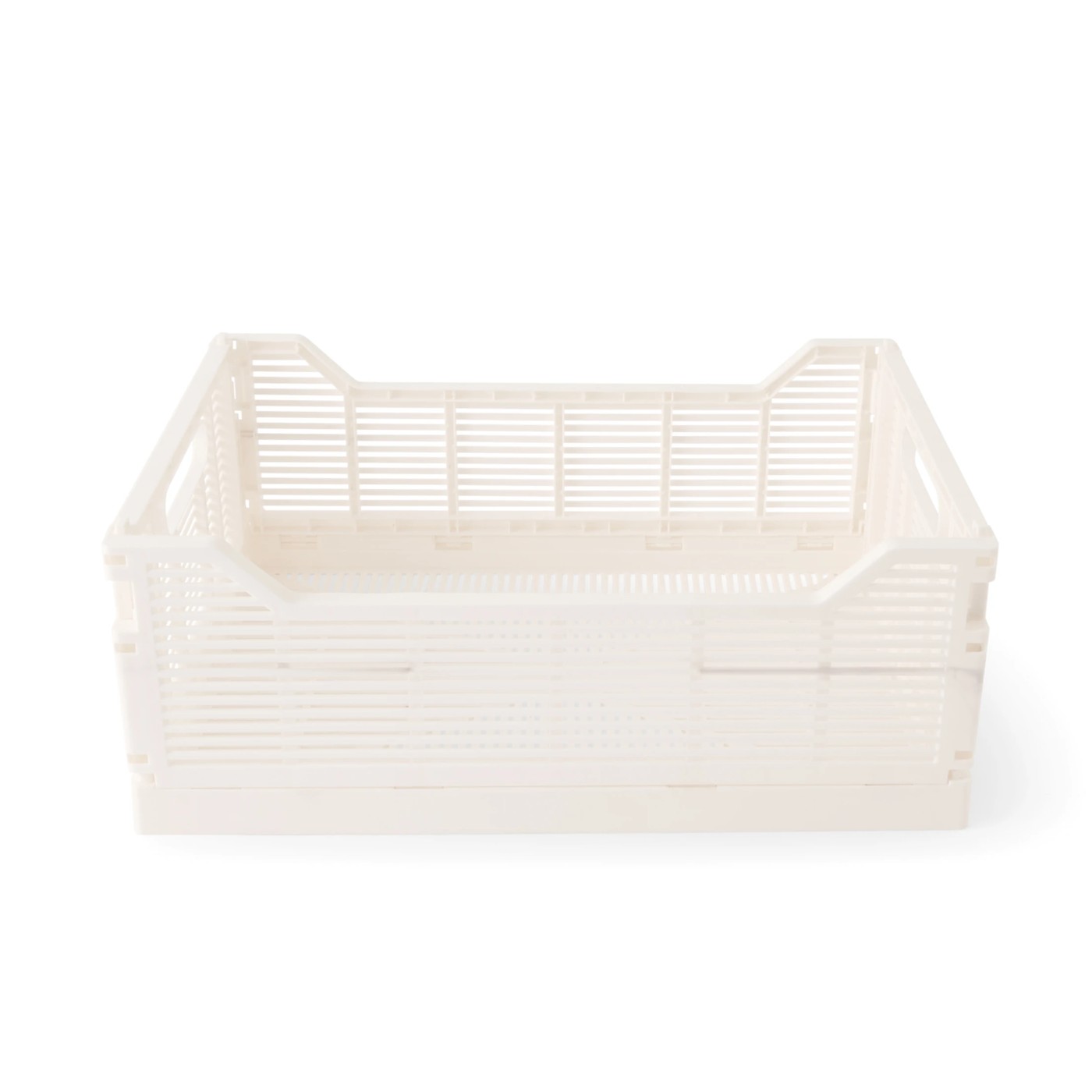 Anko 13L Linear Collapsible Crate - White 3 of 3