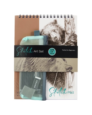 Anko 17 Piece Sketch Art Set