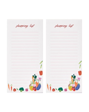 Anko 2 Pack Shopping List Magnetic Pads