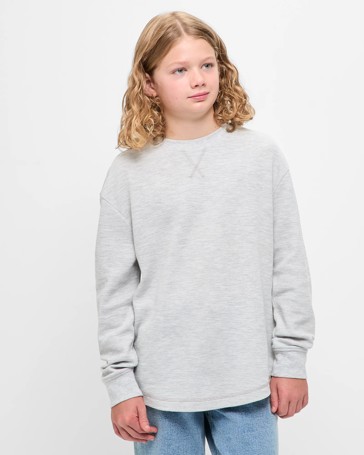 Australian Cotton Textured Waffle Jumper