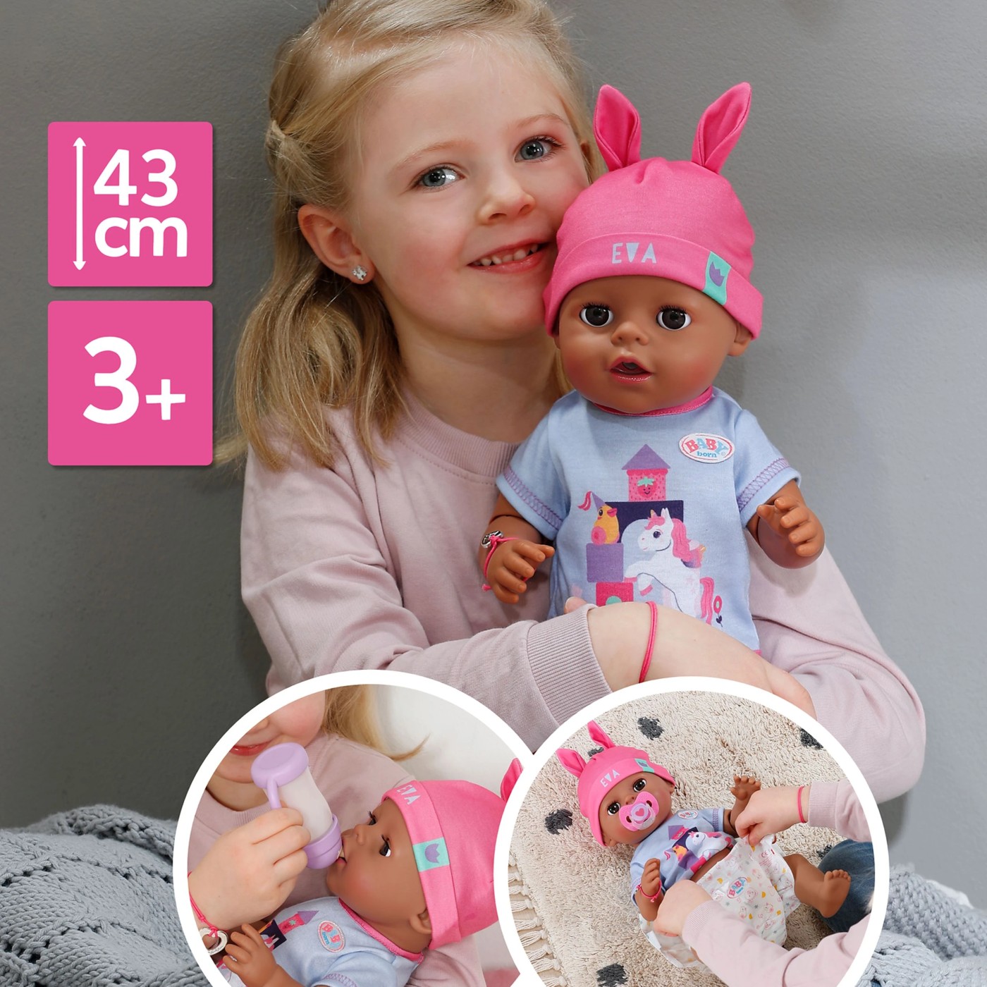BABY born Eva Click and Play 43cm 5 of 5