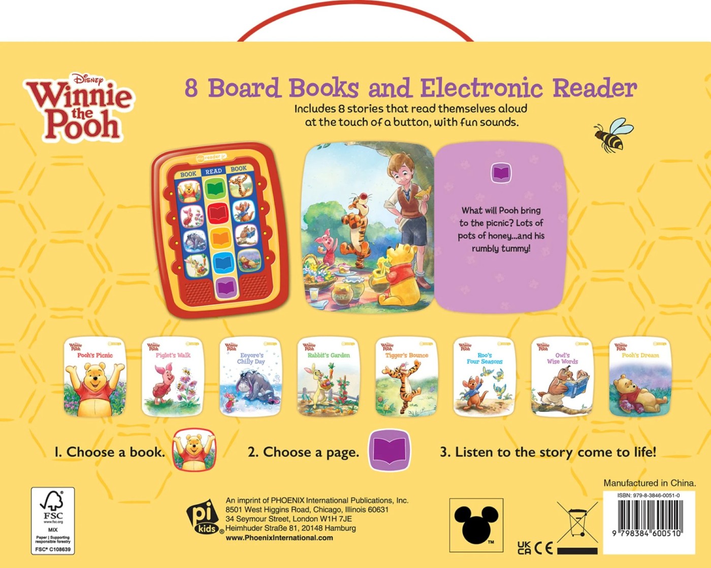 Disney Winnie the Pooh Friendly Stories - Book 3 of 4