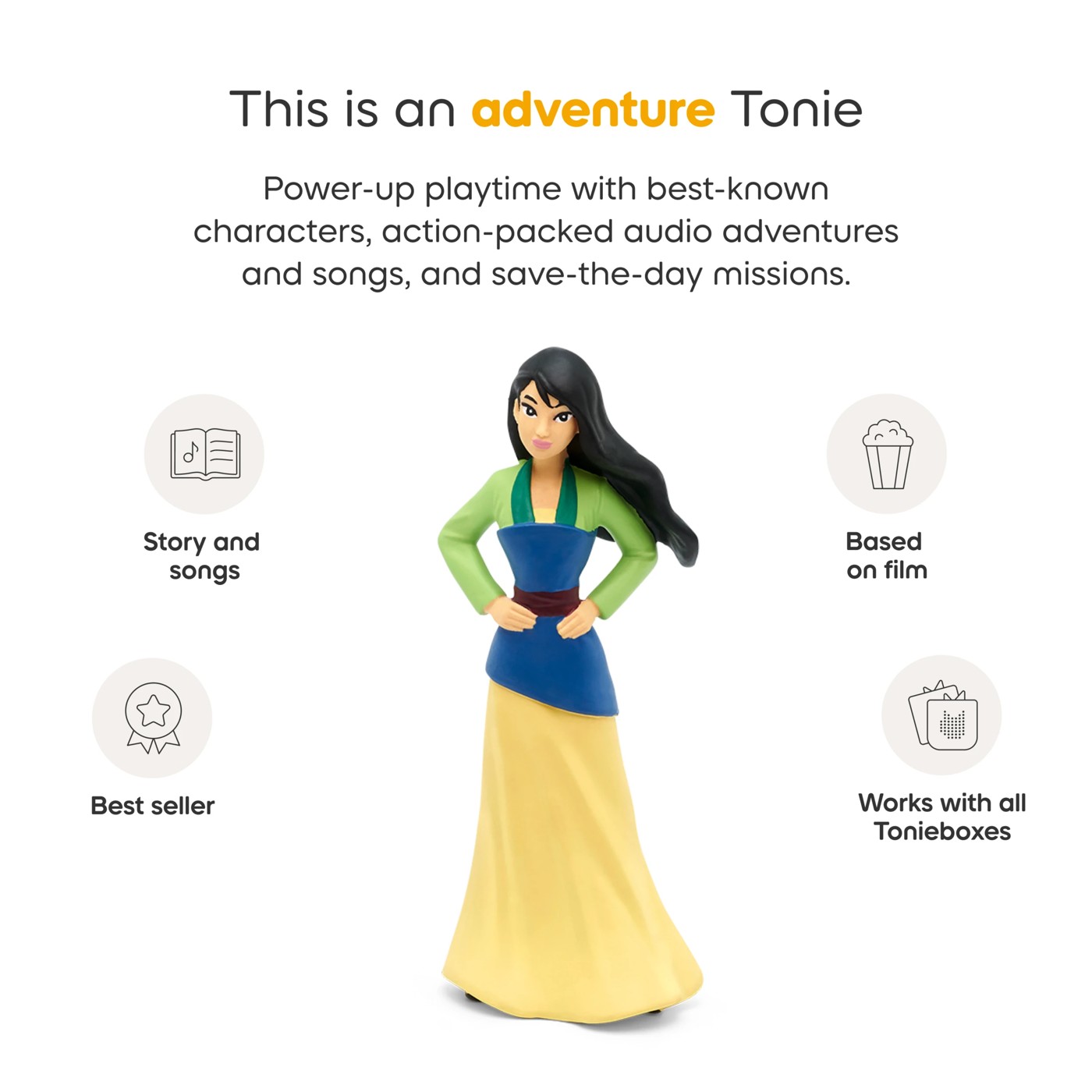 Disney - Mulan Tonie Audio Character 5 of 6