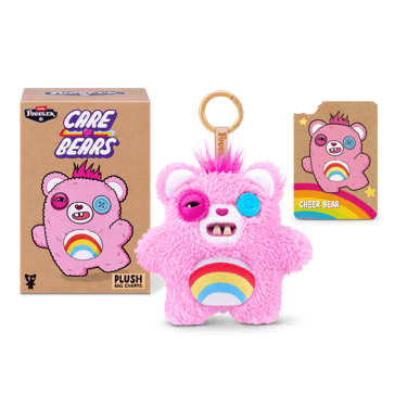 Fuggler Care Bear Keyring 5-inch - Assorted