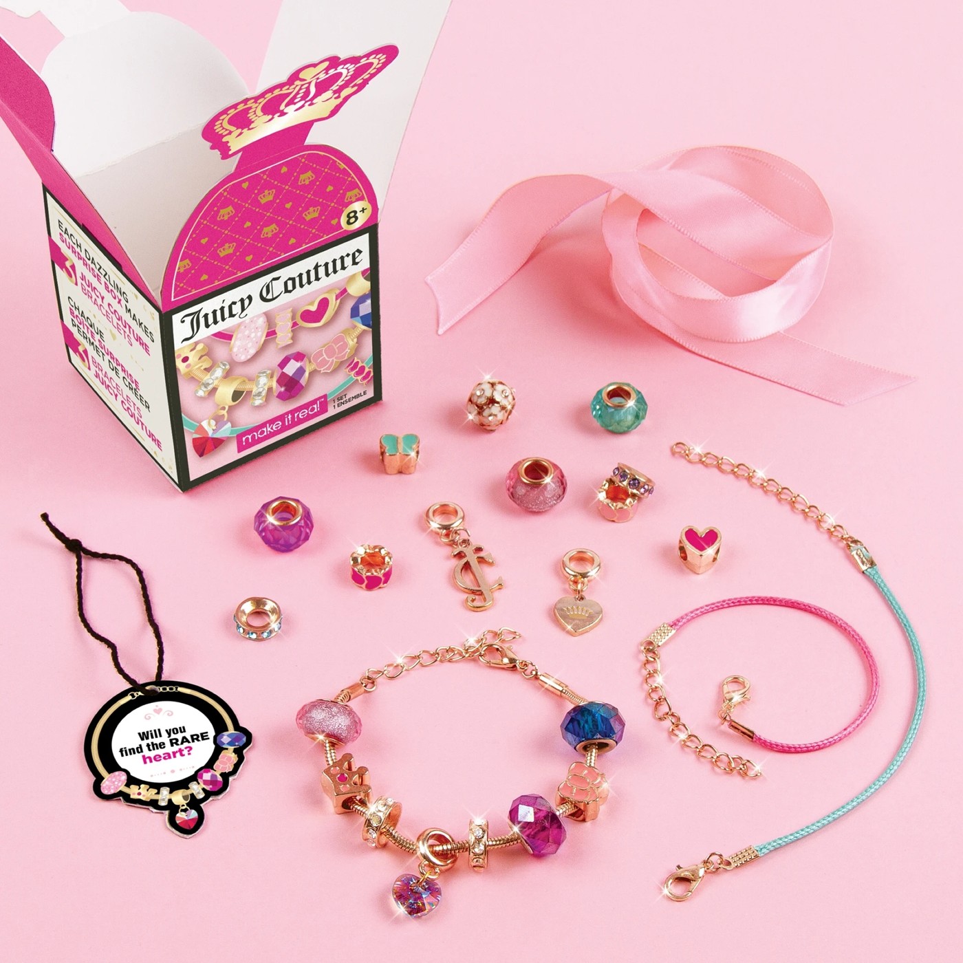 Juicy couture necklace and deals bracelet set