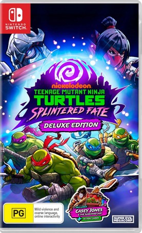 Teenage Mutant Ninja Turtles Splintered Fate Deluxe Edition - Nintendo Switch