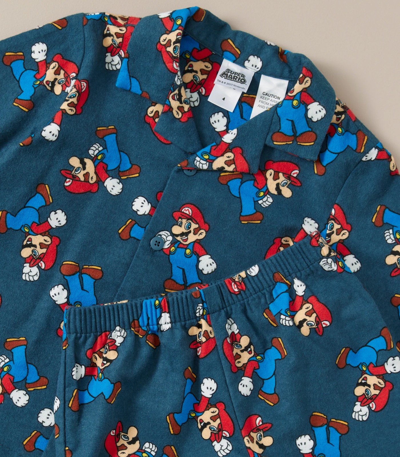 Target super best sale mario pajamas