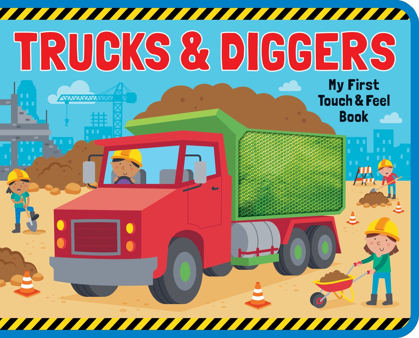 Trucks & Diggers - Touch & Feel EVA Book