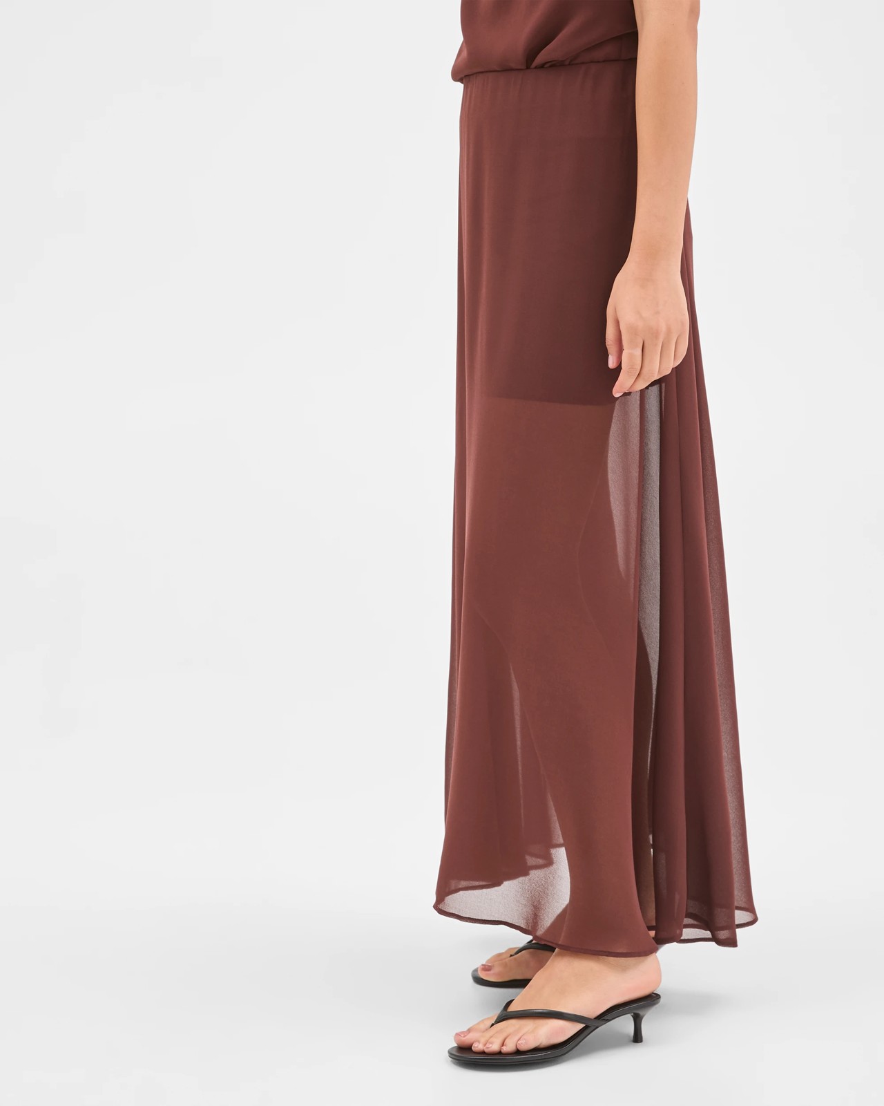 Preview Sheer Maxi Skirt 5 of 5