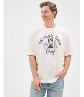Bluey Australian Cotton Best Chef T-Shirt