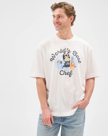 Bluey Australian Cotton Best Chef T-Shirt