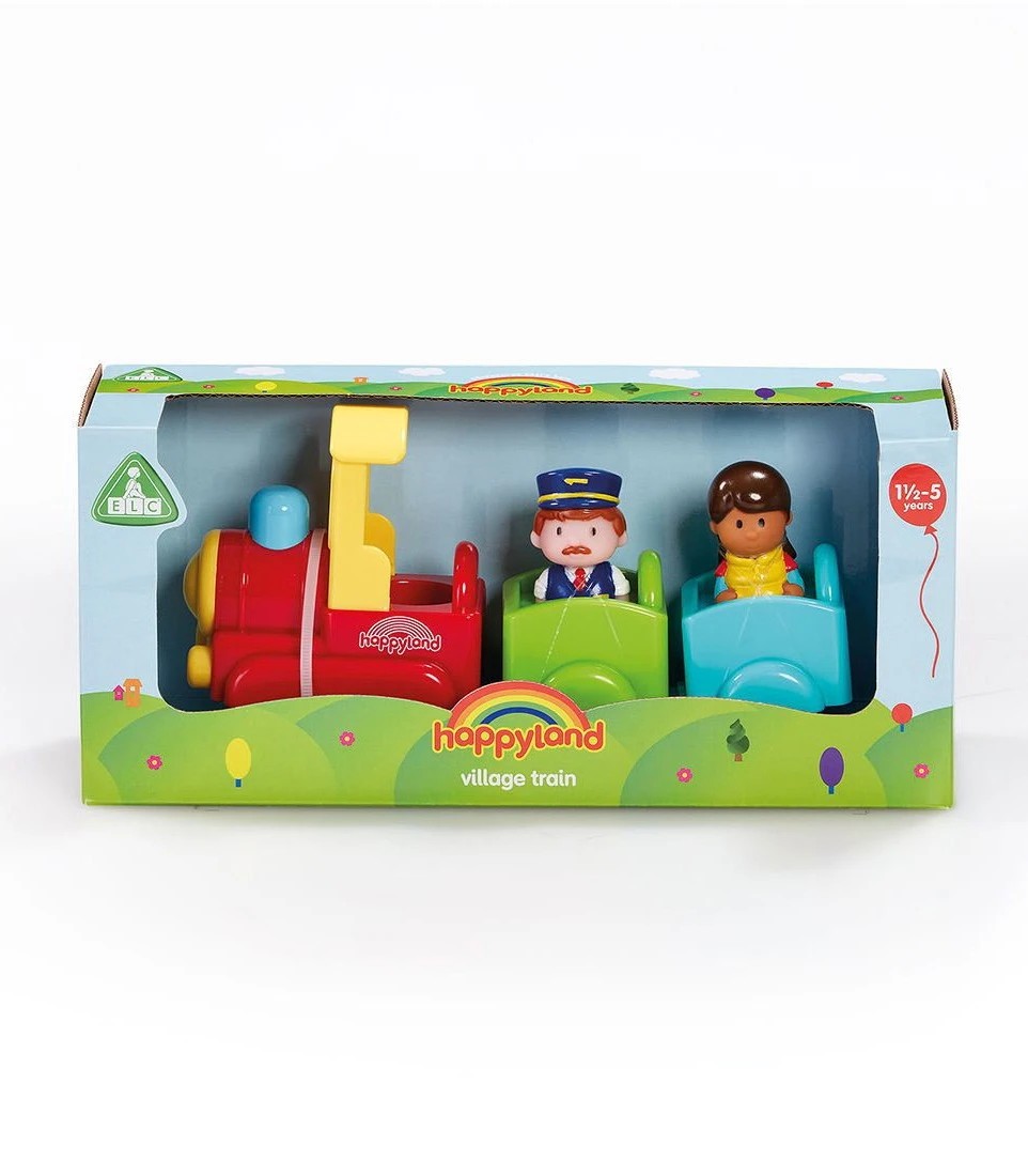 Happyland village cheap train set