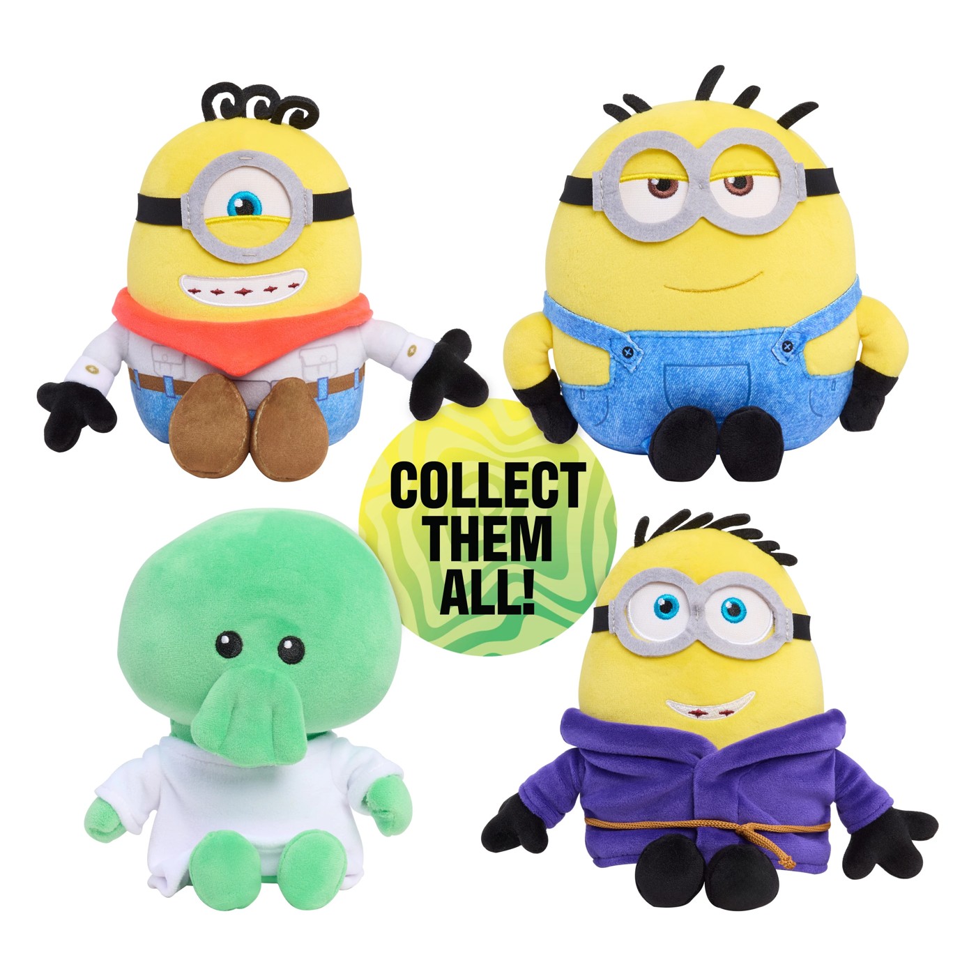 Squoooshy Minions 3 Plush Toy - Assorted 4 of 4