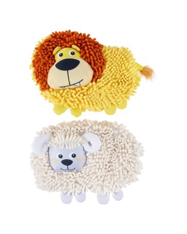 Anko Pet Moppy Plush Animals- Assorted