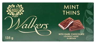 Walker's After Dinner Mint Cream Thins - 135g