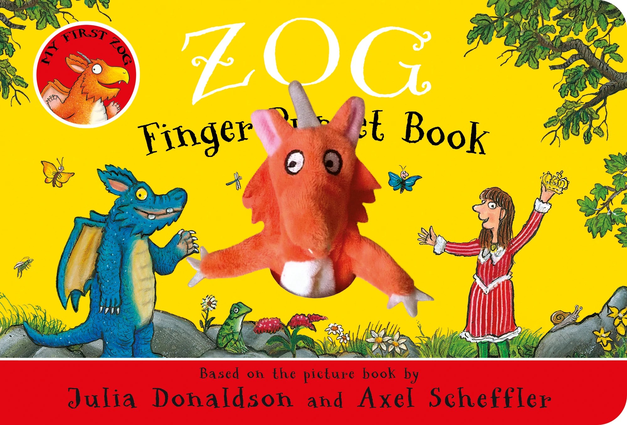 Zog Finger Puppet Book Julia Donaldson Target Australia