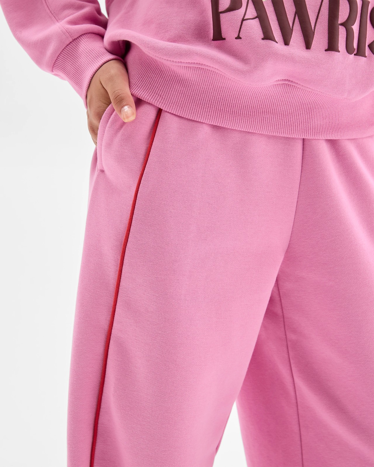 Australian Cotton Blend Trackpants - Pink 5 of 5