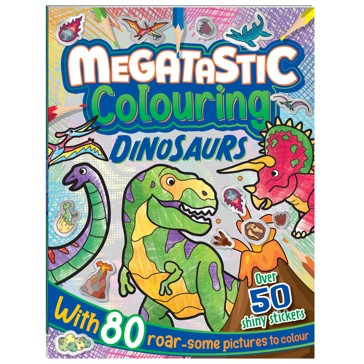 Megatastic Colouring: Dinosaurs - Book