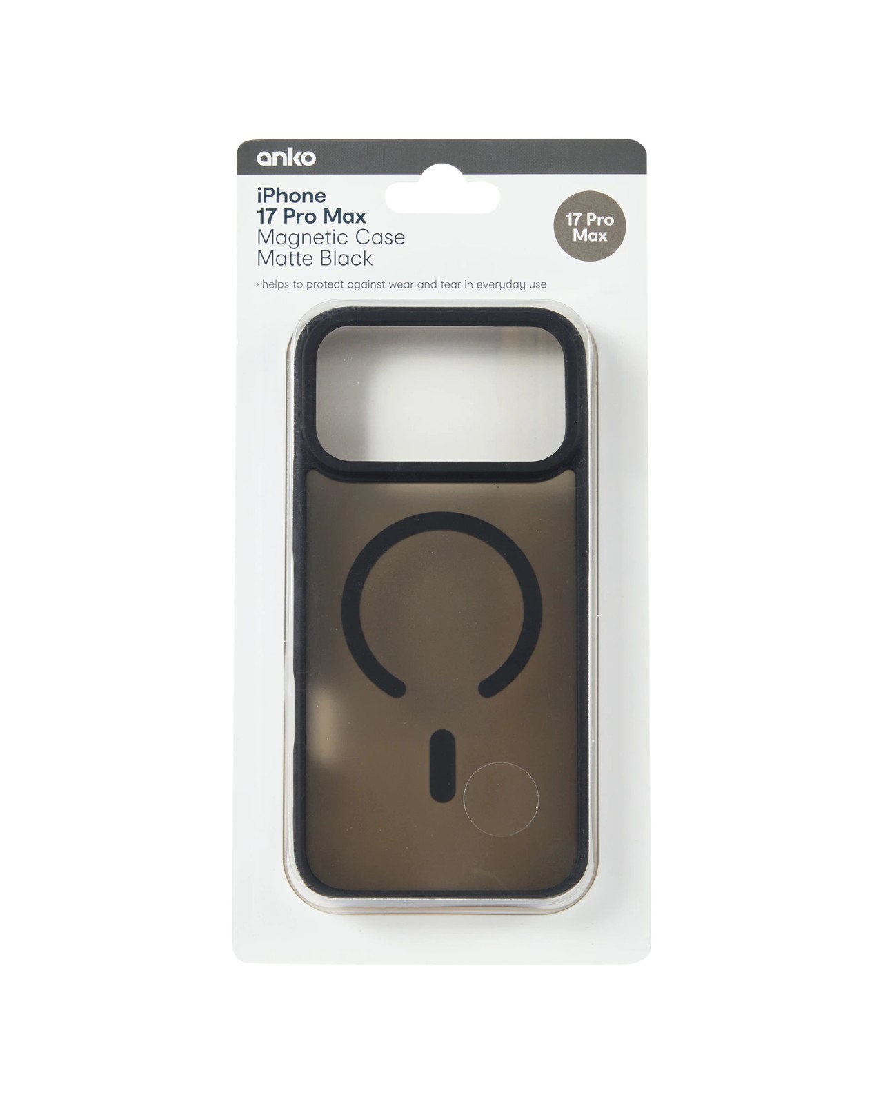 Anko iPhone 17 Pro Max Magnetic Case - Matte Black 6 of 6