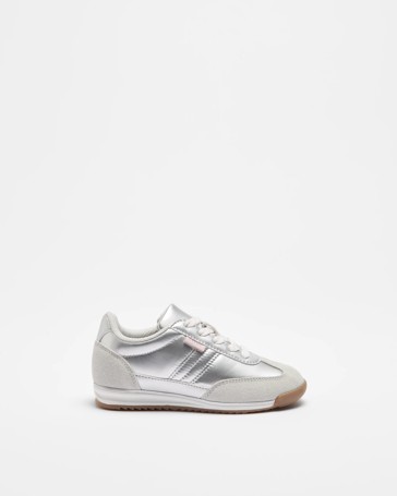 Girls Junior Retro Nylon Sneaker