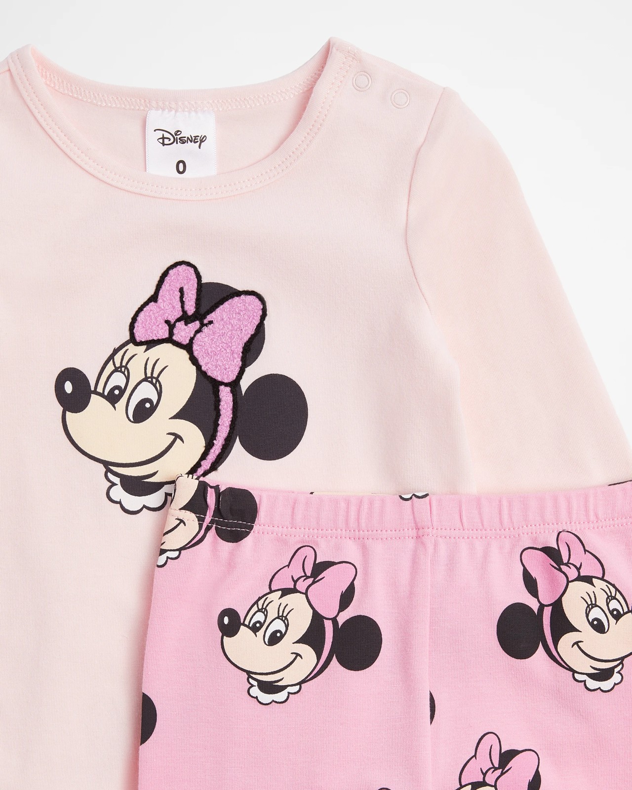 Baby Disney Bodysuit and Leggings 3 Piece Set - Minnie | Target Australia