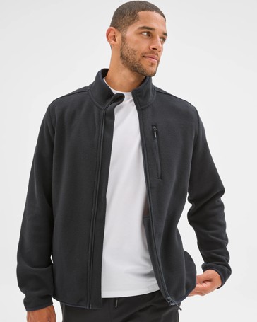 Active Polar Fleece Zip Through Jacket