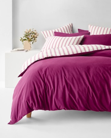 Arlo Cotton Stonewash Quilt Cover Set