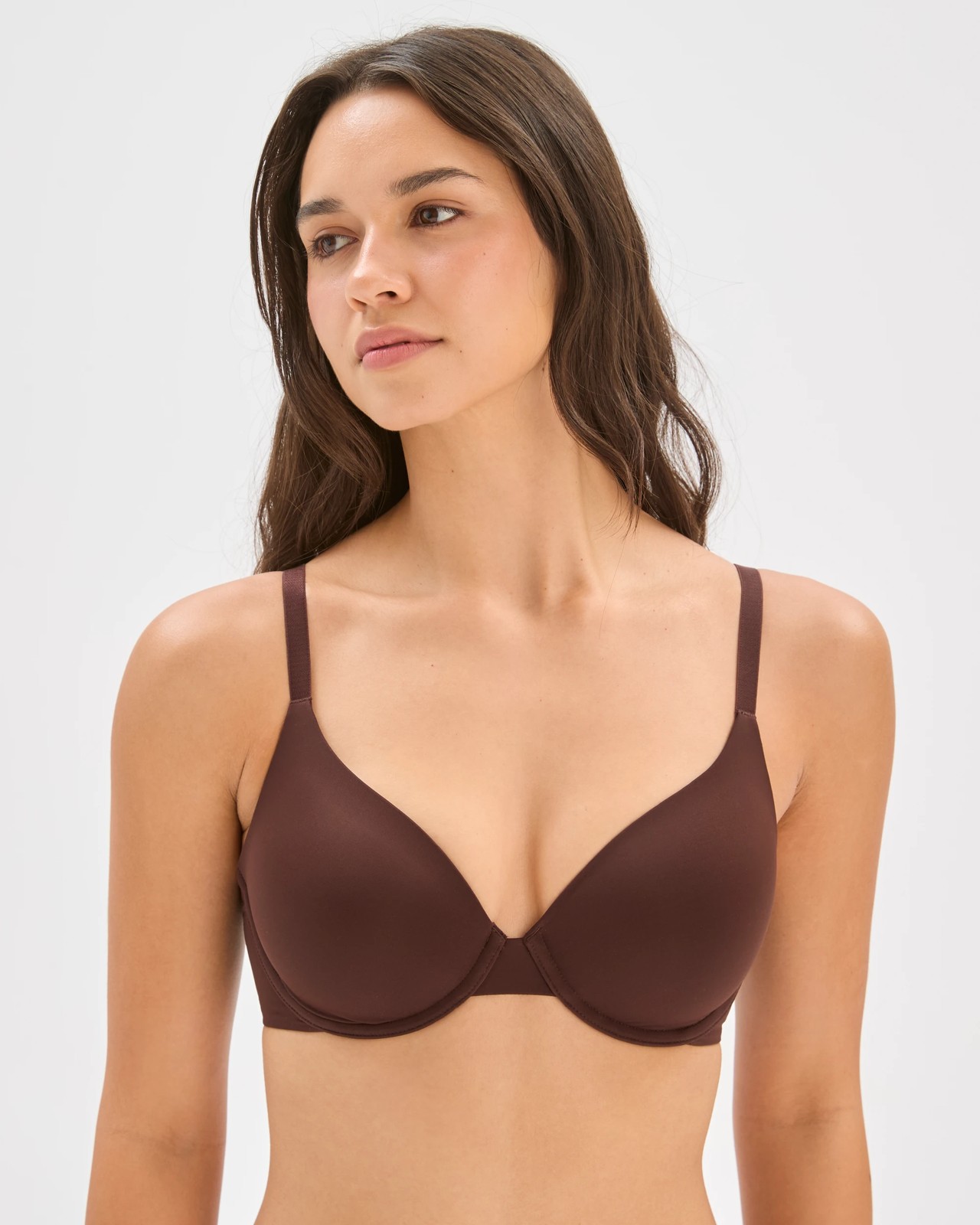 2 Pack Perfect Underwire T-Shirt Bra - Oak Rose 2 of 4