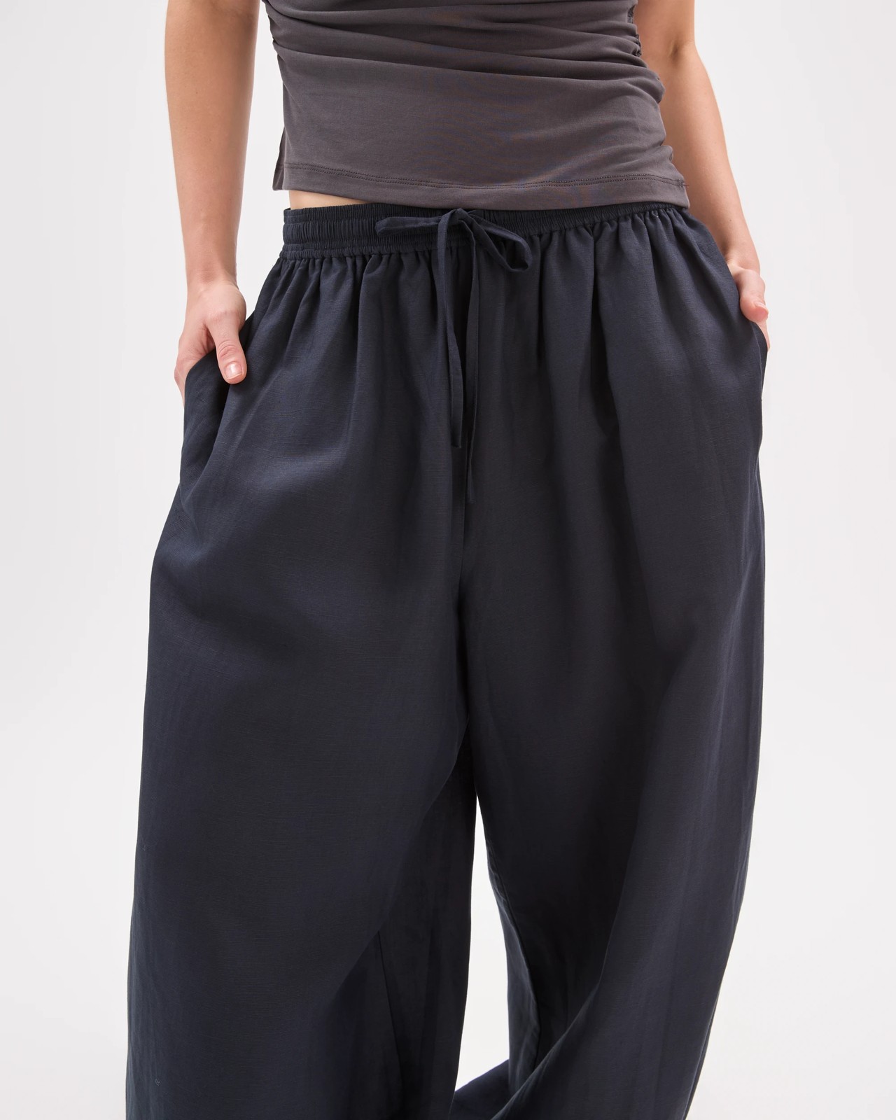 Lily Loves Balloon Pants - Dark Navy 5 of 5