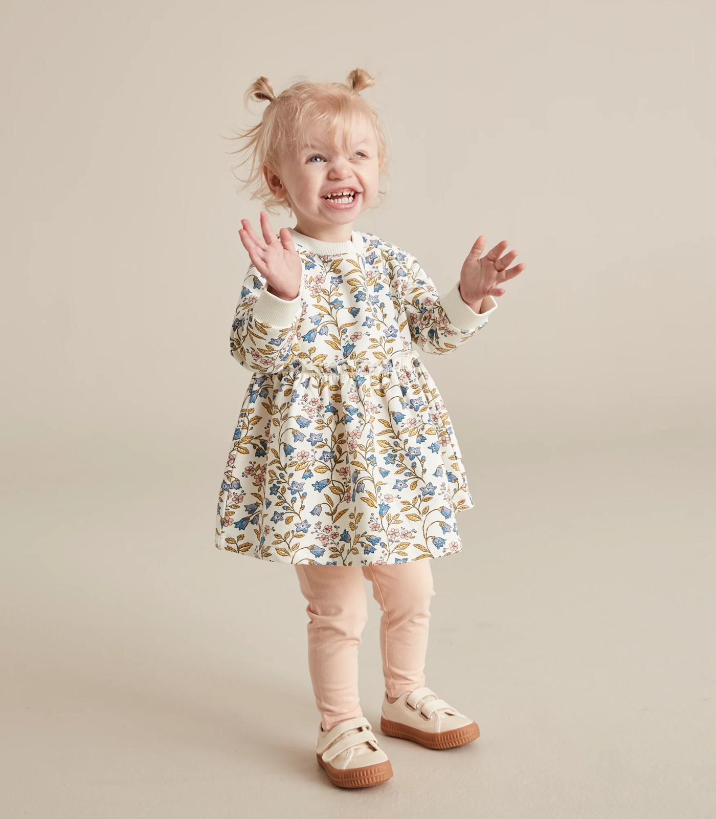 Baby dress and leggings cheap set