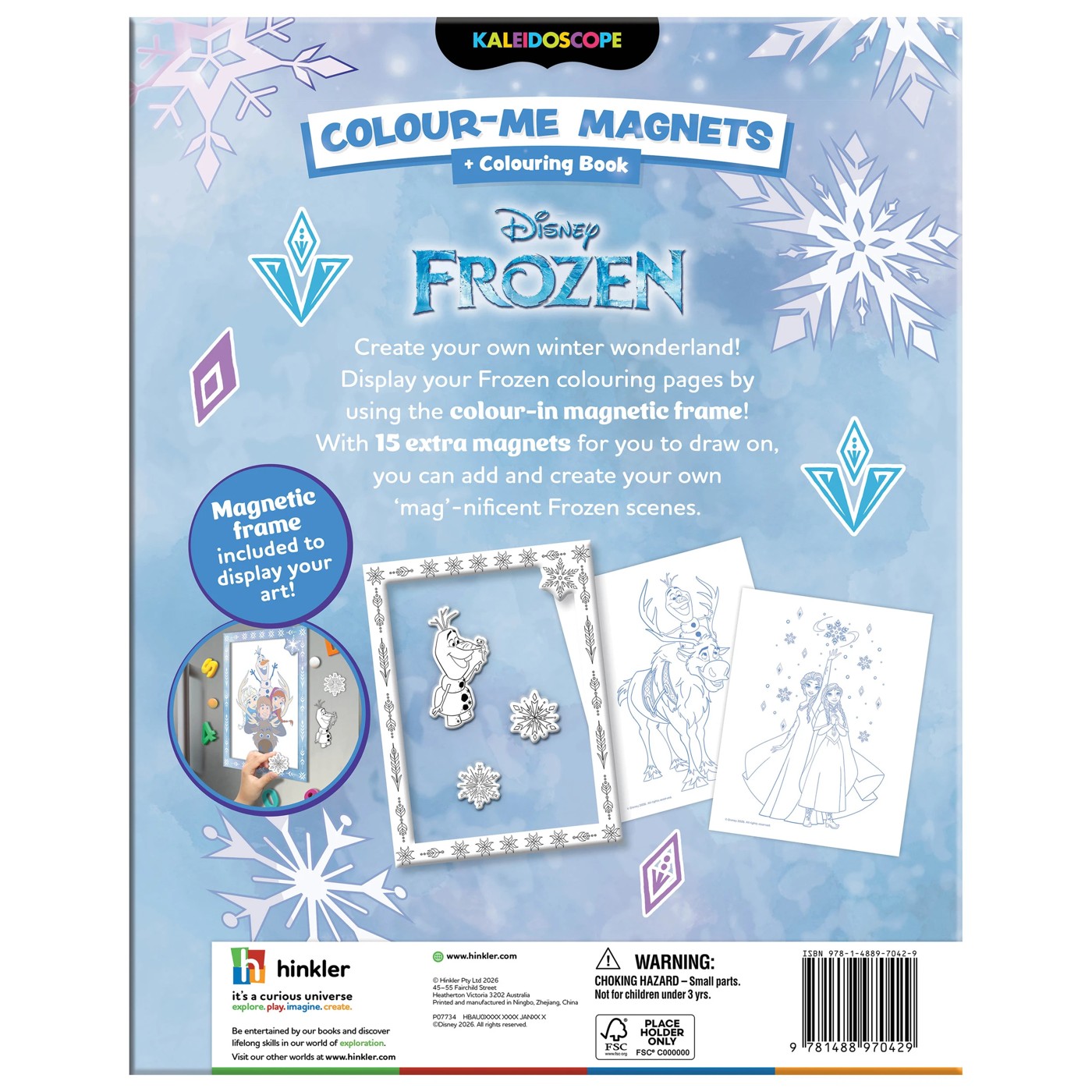 Colour-Me-Magnets Disney Frozen Colouring Book 2 of 6
