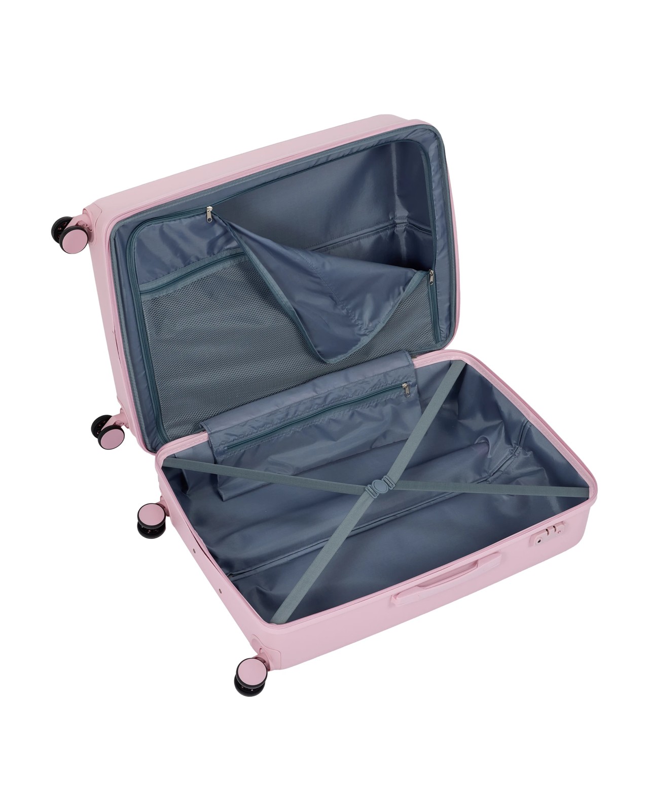 71cm Albany Hard Case 4 Wheels, Blush - Anko 3 of 6