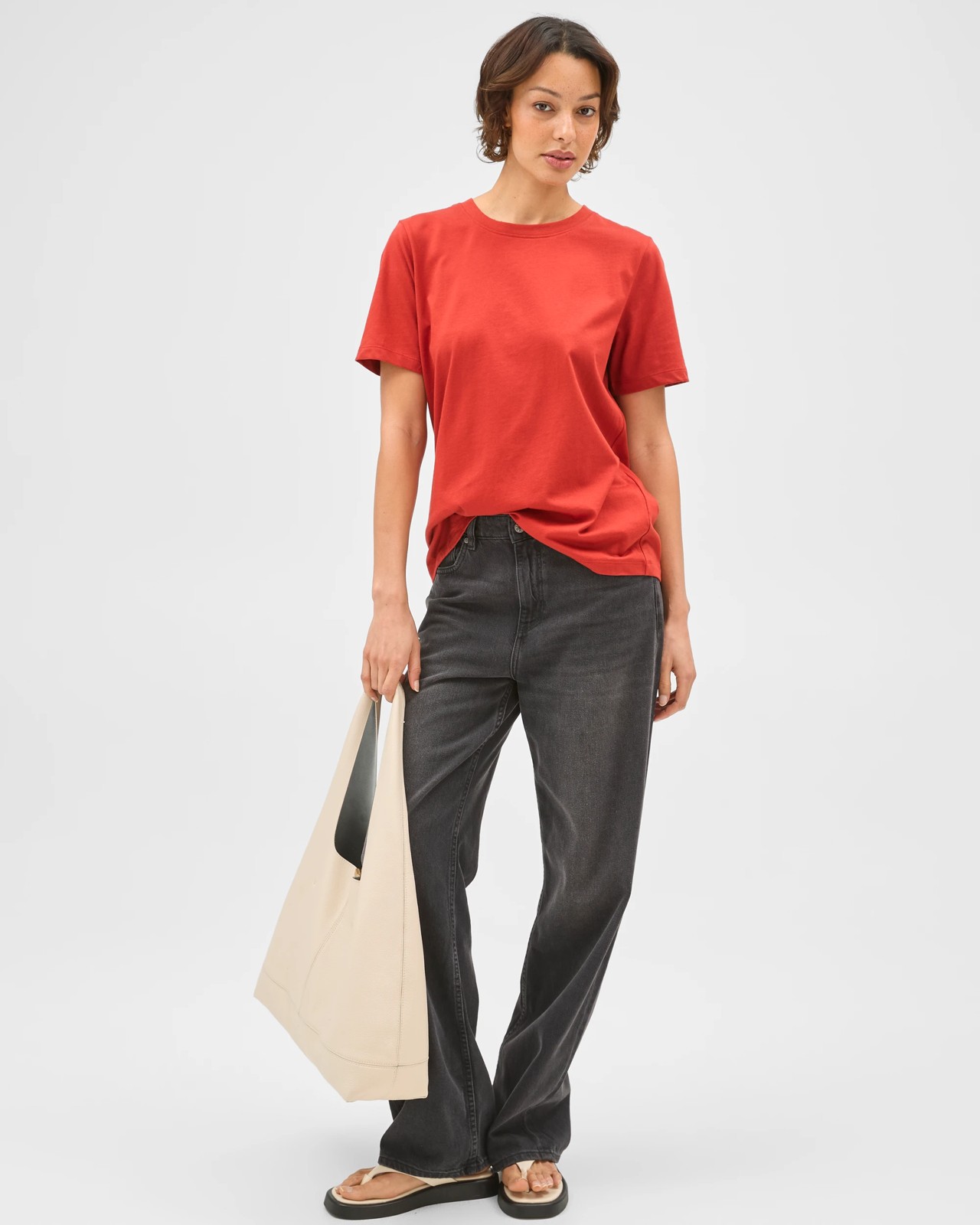 Australian Cotton Classic T-Shirt - Warm Terracotta 2 of 5
