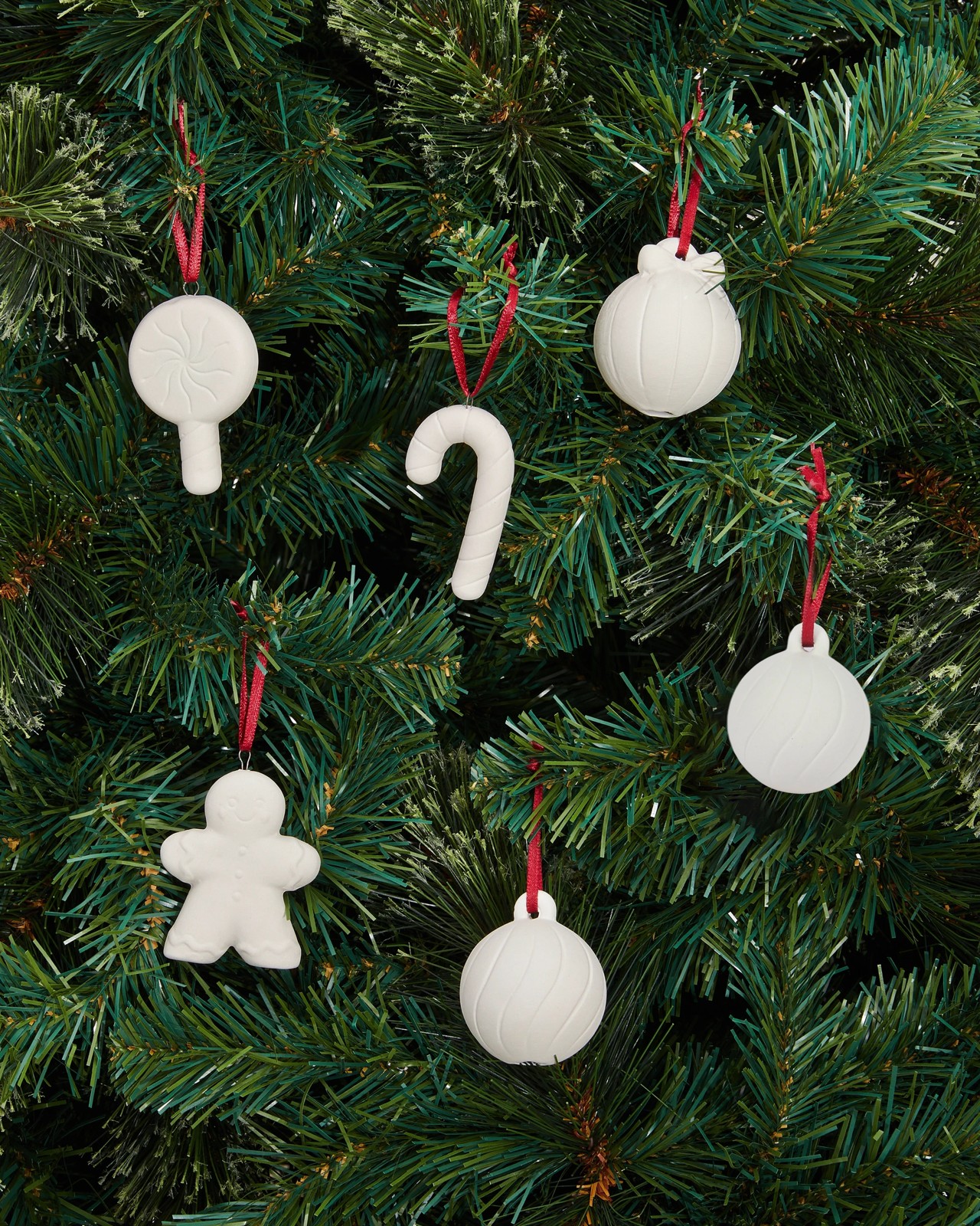 Anko Christmas Craft Paint Your Own Ceramic Ornaments 3 of 3
