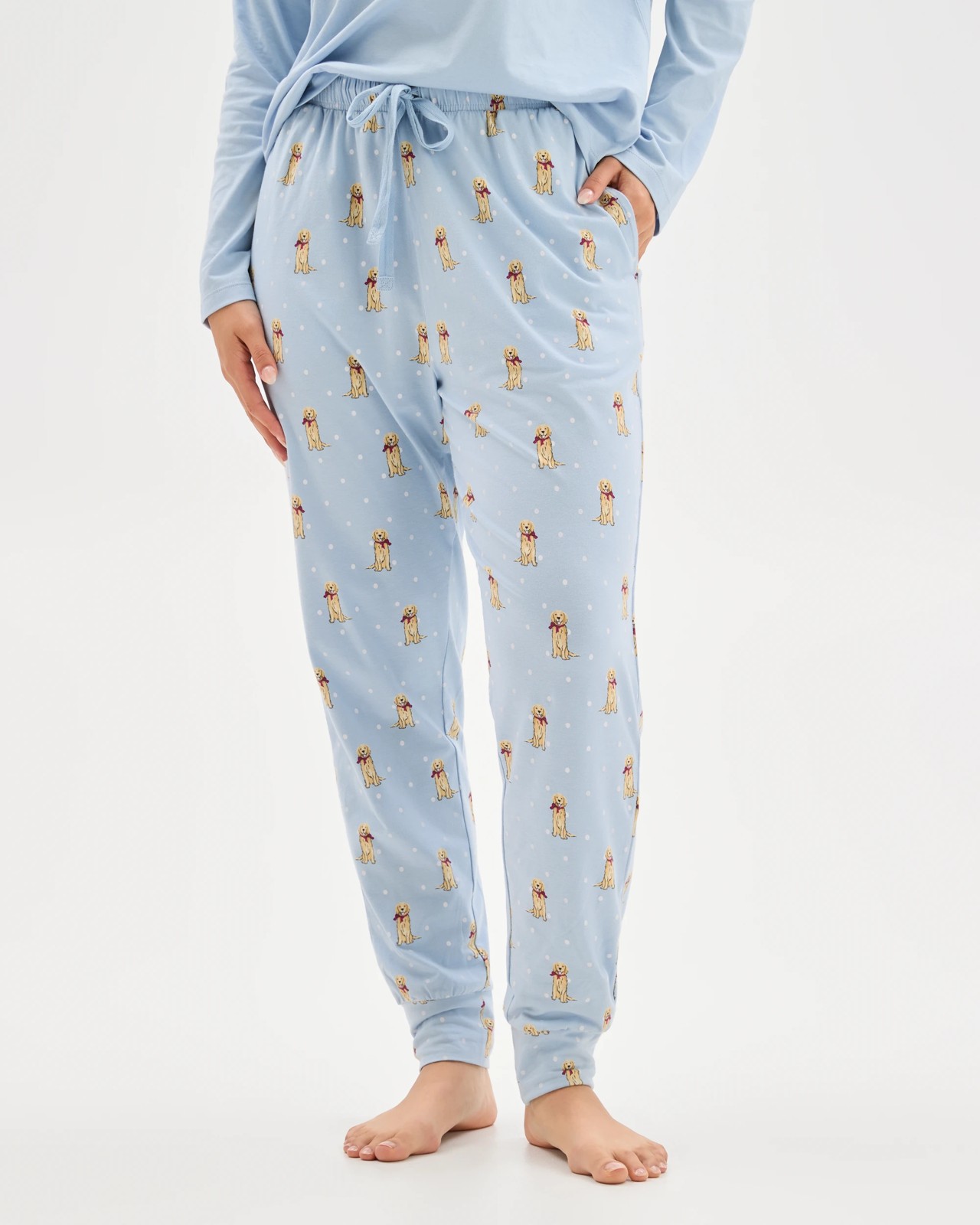 Australian Cotton Printed Sleep Joggers 3 of 6