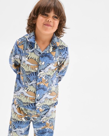 Younger Boys Top & Pants Fleece Pyjama Set