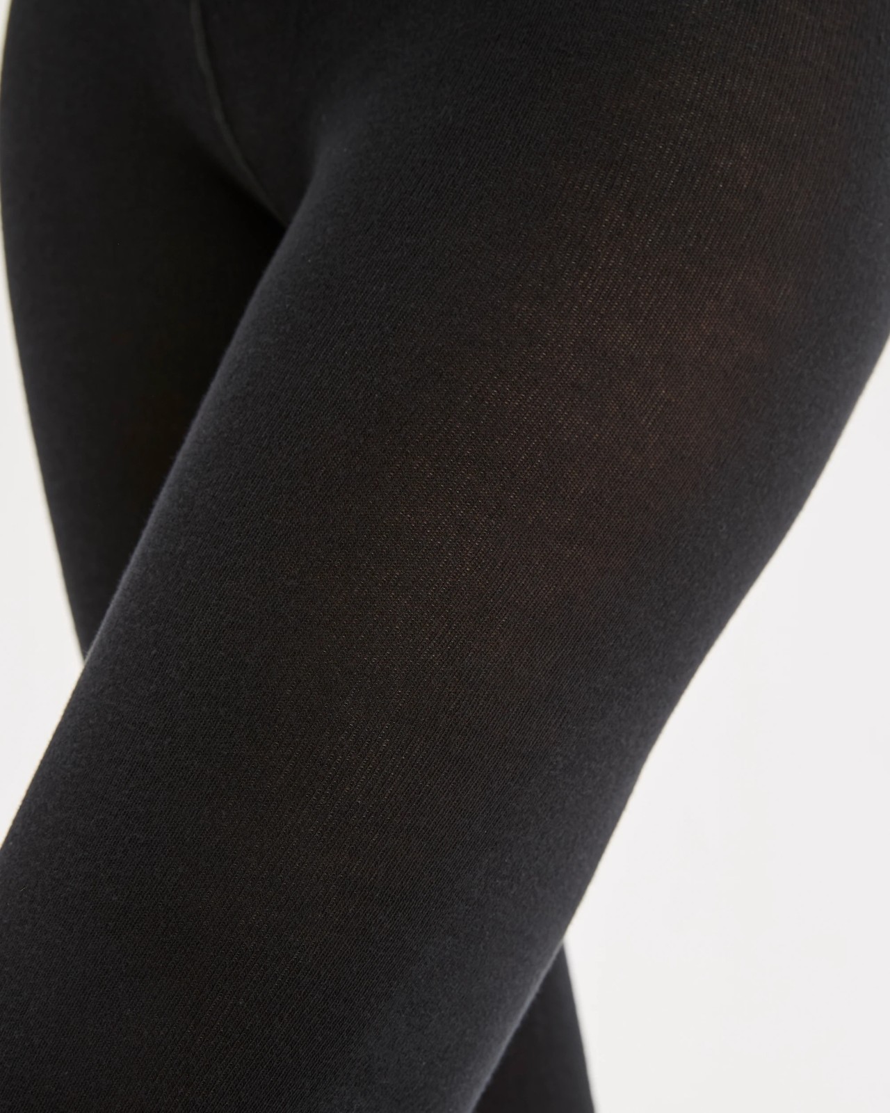 Ambra 1 Pack 70 Denier Cotton Rich Opaque Tights - Black 4 of 5