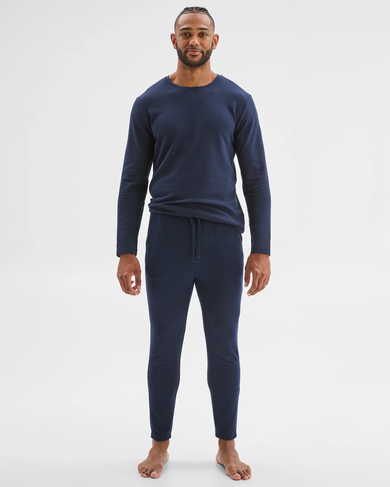 Maxx Cozy Knit Sleep Lounge Pants - Navy 2 of 6
