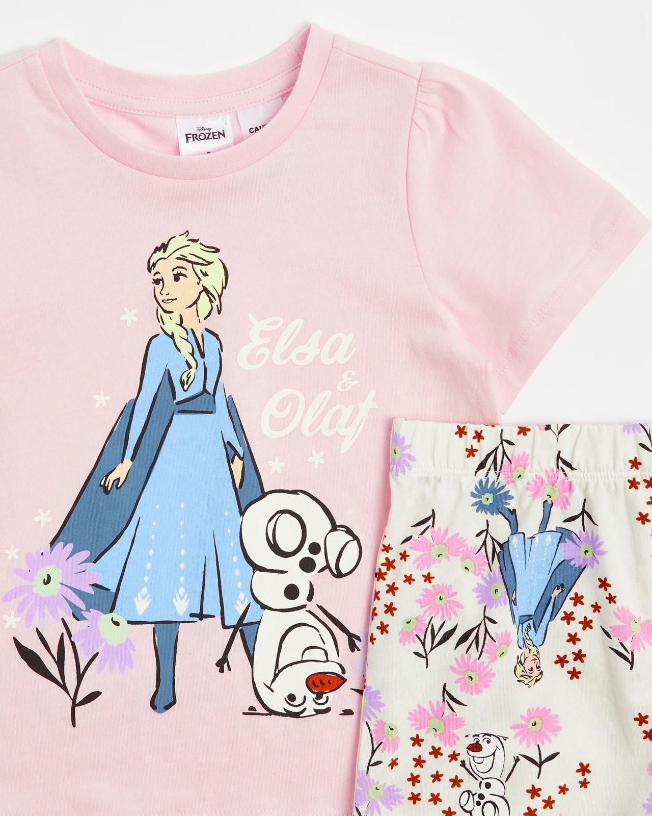 Disney Frozen Cotton Pyjama Set Target Australia