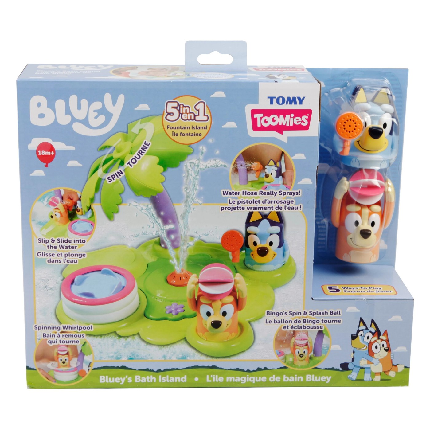 Bluey Bath Island Bath Toy 2 of 6