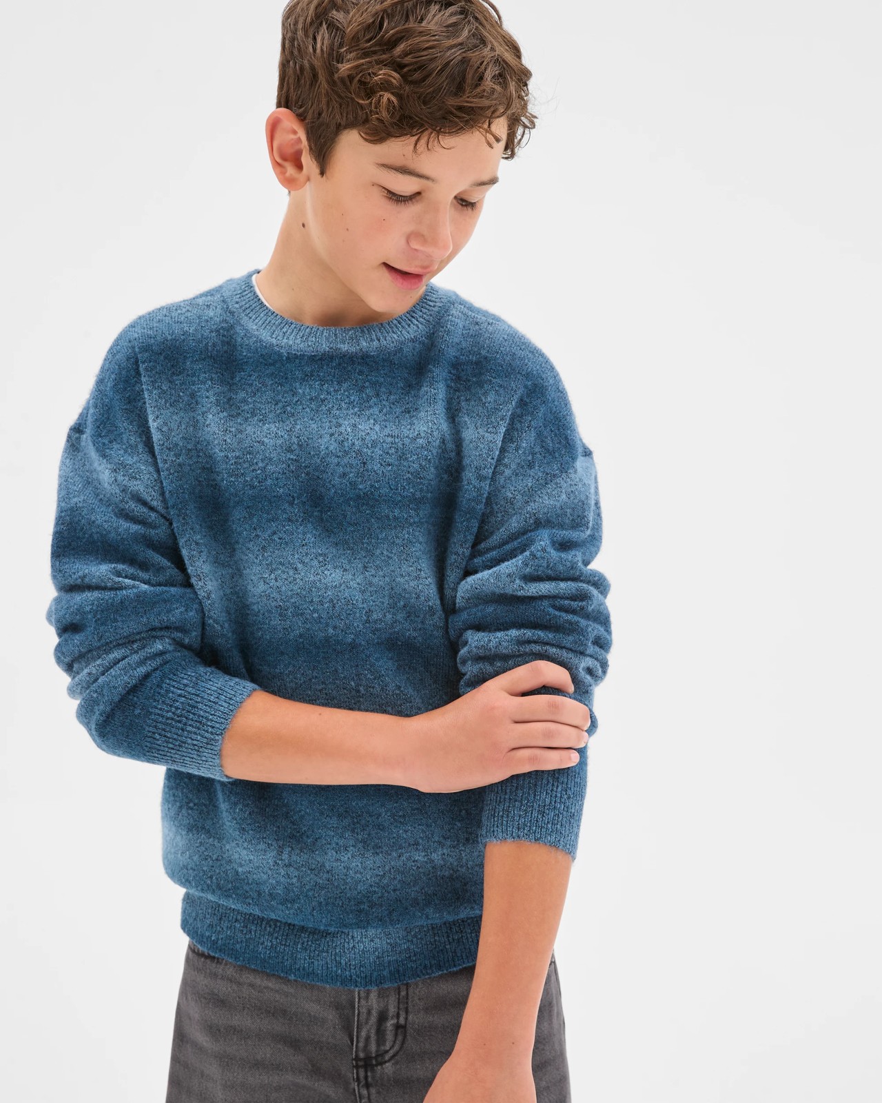 Long Sleeve Crew Neck Knit Jumper 4 of 6