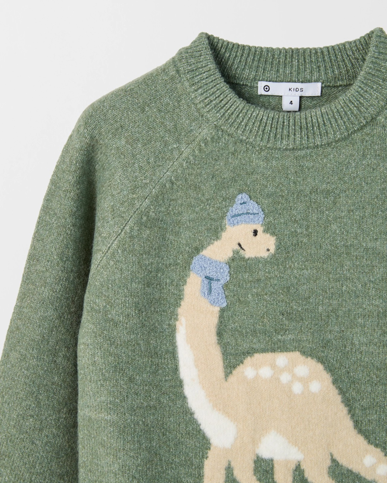 Dino Crew Neck Knit Sweater 2 of 2