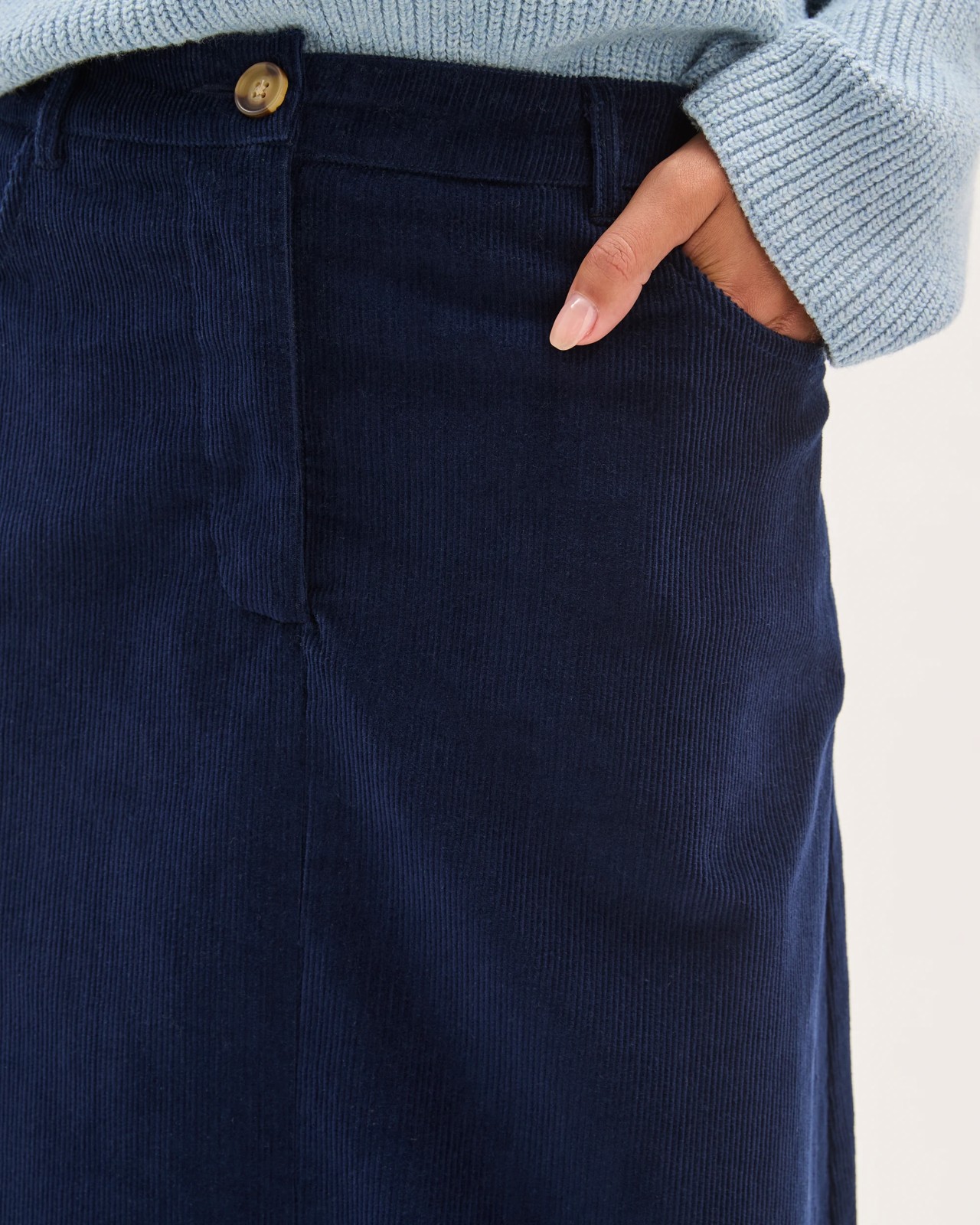 Corduroy Midi Skirt 5 of 6