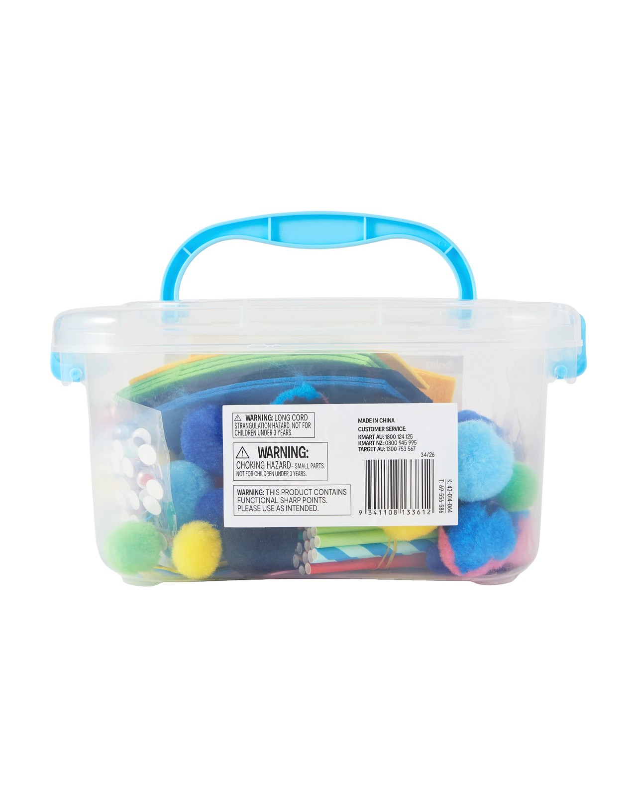Craft Tub, 208 Pieces - Anko 5 of 5