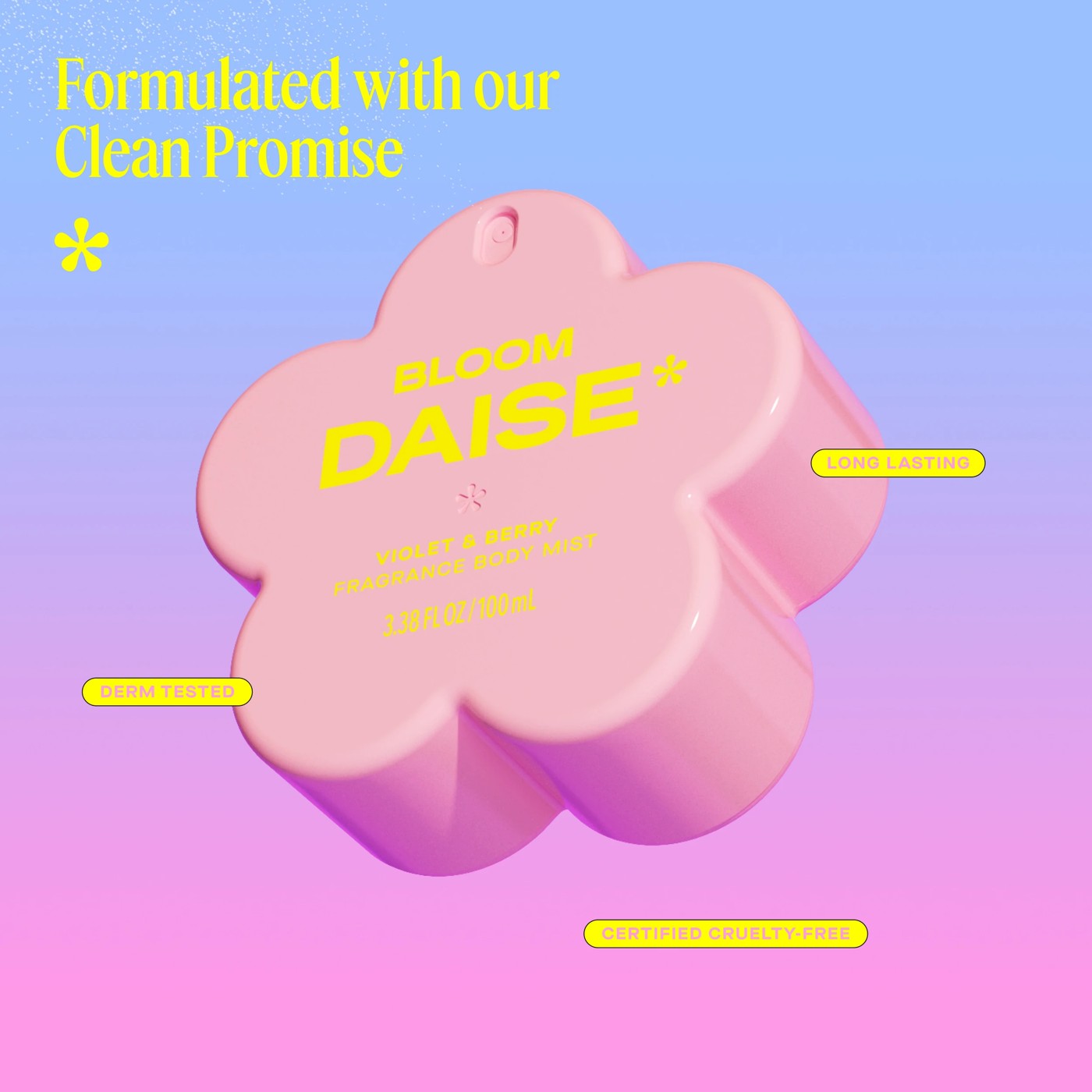 DAISE Bloom Fragrance Body Mist 100ml - Violet and Berry 4 of 5