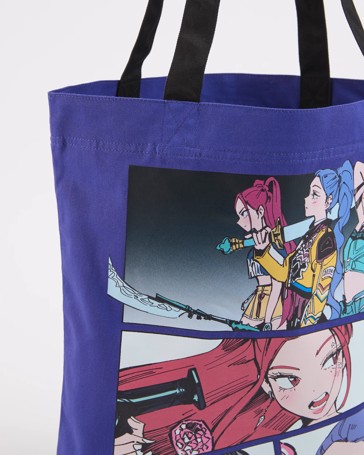 KPop Demon Hunters Canvas Tote Bag
