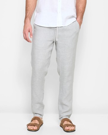 European Linen Pants