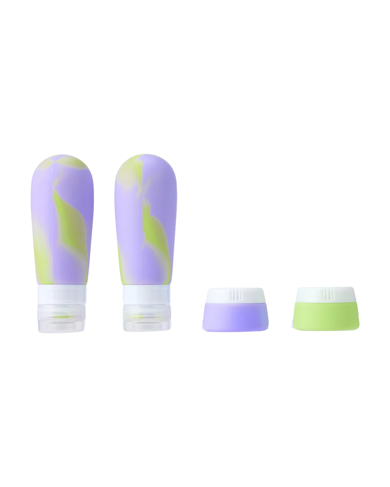 OXX Travel Pack Silicone Bottles & Jars 2 of 5