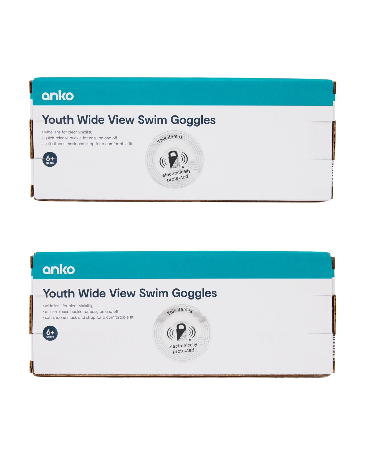 Anko Youth Wide View Swim Goggles - Assorted 5 of 5