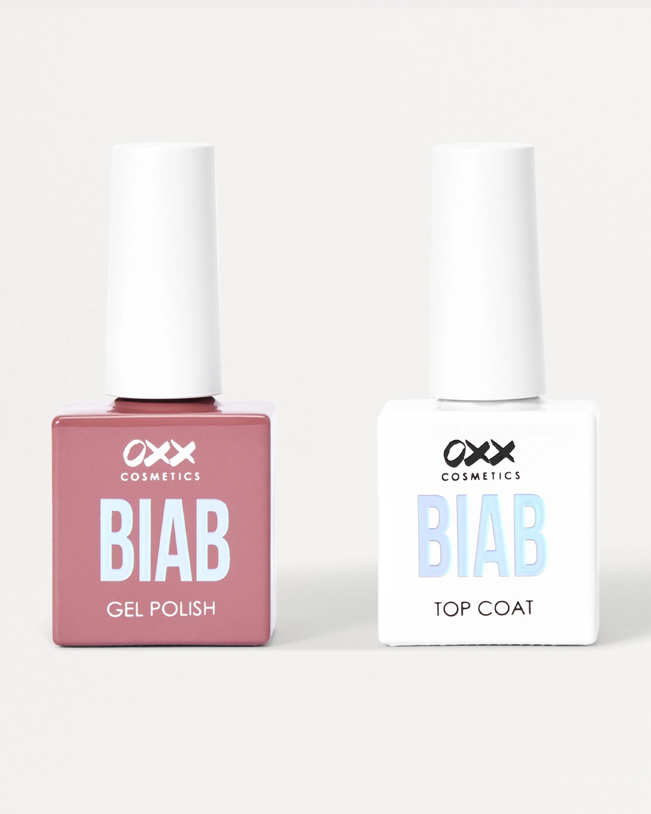 OXX Cosmetics  BIAB Nail Polish Duo Set- Top Coat and Brown Polish 3 of 5